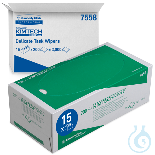Kimtech™ Science Präzisionswischtücher - 200 Tücher / Weiß Größe: 20,00 cm x
