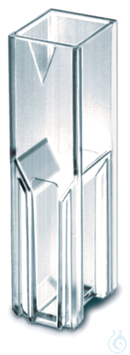 UV-Cuvette, semi-micro,, cavity numb. ass., filling vol. 1,5 ml