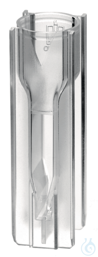 UV cuvette micro, center height 8,5 mm, vol. 70-850 µl wrapped ind. pack of 100