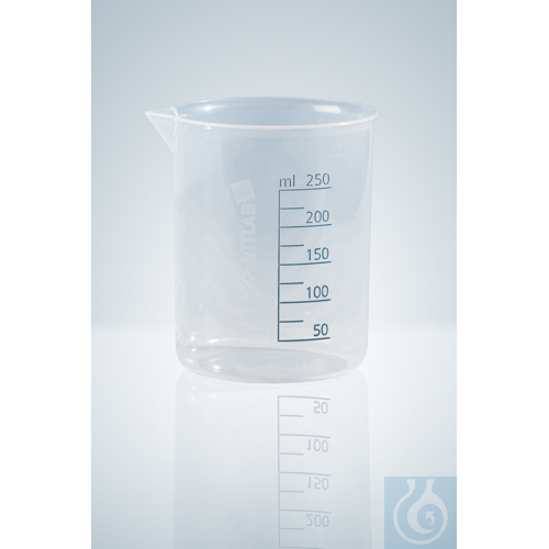 GRIFFIN BEAKER, PP 600 ML, BLUE GRADUATION