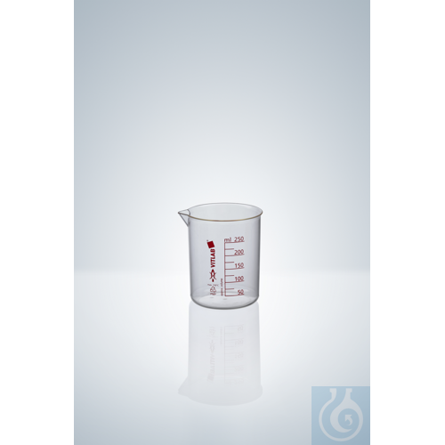 GRIFFIN BEAKER, PMP 5000 ML, RED GRADUATION