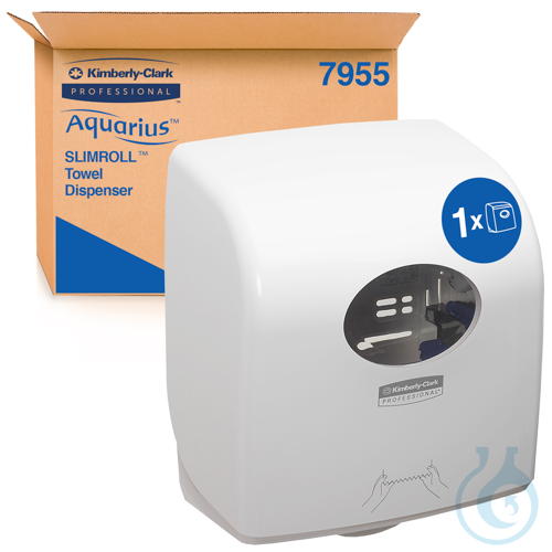 Aquarius™ Slimroll™ Rollenhandtuchspender - Weiß /NEU Größe: 32,40 cm x 29,80 cm