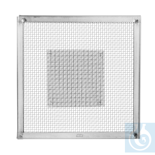 Woven wire with frame