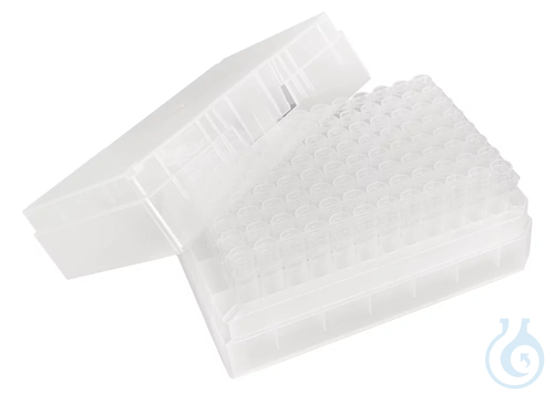 ratiolab® Micro-Racks, loaded, coded, 1.2 ml, round