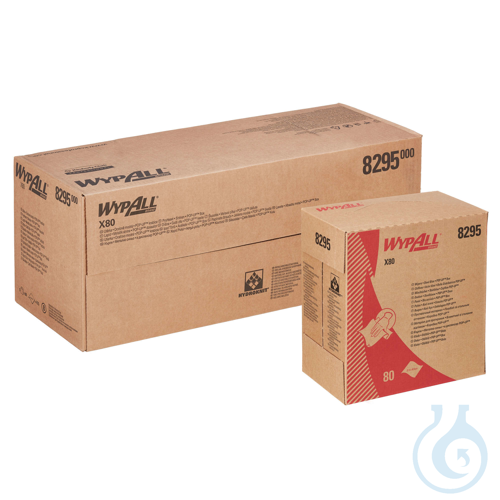 WypAll® X80 PowerClean - Zupfbox / Stahlblau Lagen: 1 Größe: 42,60 cm x 23,10 cm