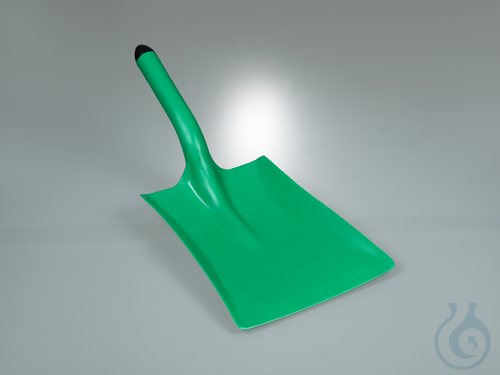 Hand shovel industry, PP green, LxW 32x25cm