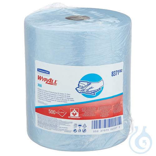 WypAll® X60 General Clean - Großrolle / Blau Lagen: 1 Größe: 38,50 cm x 31,00 cm