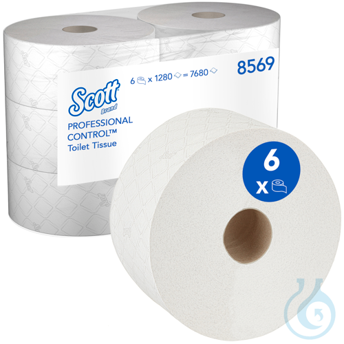 Scott® Control™ Toilettenpapier - Zentralentnahme / Weiß /314m Lagen: 2 Größe: