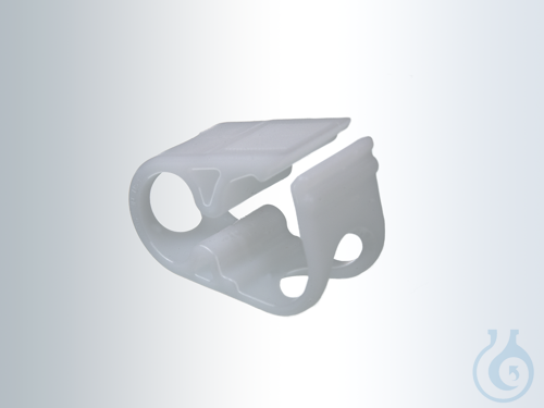 Hose clamp Squeeze-Fix, POM white, for Ø 3-10mm