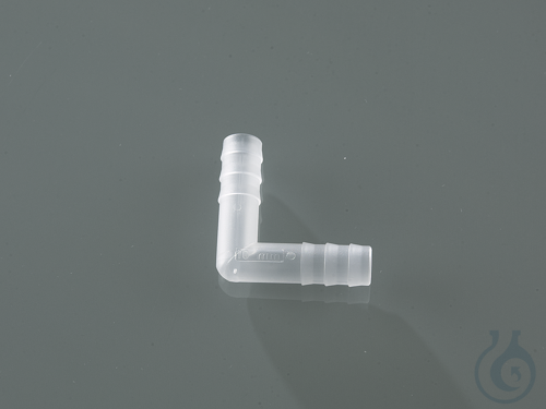 Angled connector, PP, for Ø 9-11 mm, cylindrical
