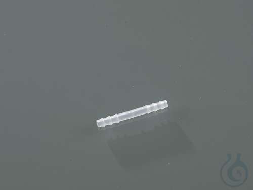 Connector straight, cylindrical, PVDF, Ø 3-5 mm