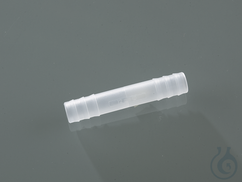 Connector straight, cylindrical, PVDF, Ø 11-13 mm
