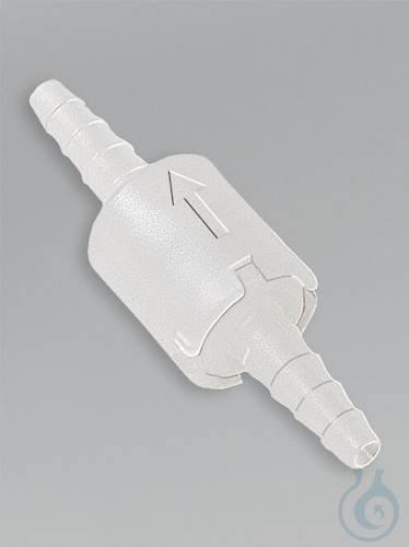 Non-return valve, conic. nozzle, Ø 6-8mm, embossed