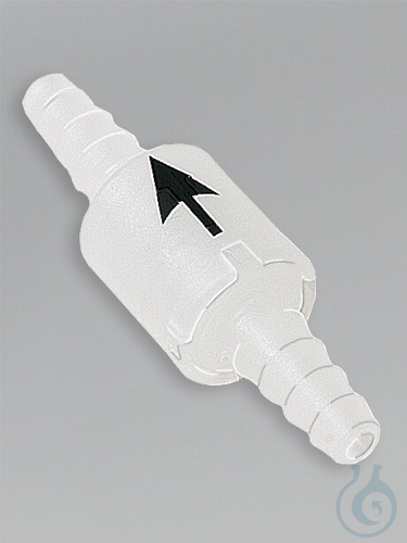 Non-return valve, conic. nozzle, Ø 8-10mm, printed