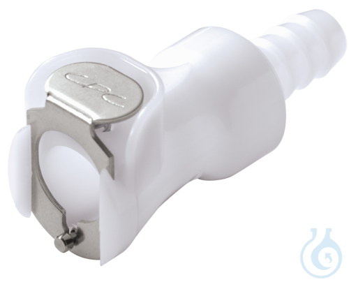 CPC coupling, POM, female, w/o valve, nozzle Ø 8mm