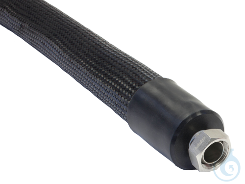 2 m Metal tubing, triple insulated, with 2 fittings M30x1.5 female (-100...+350