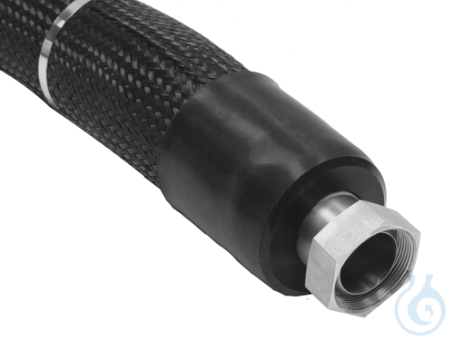 2 m Metal tubing, triple insulated, with 2 fittings M38x1.5 female (-100...+350