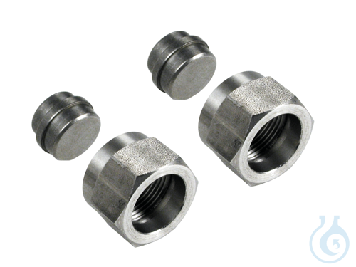 2 Collar nuts M16x1 female
