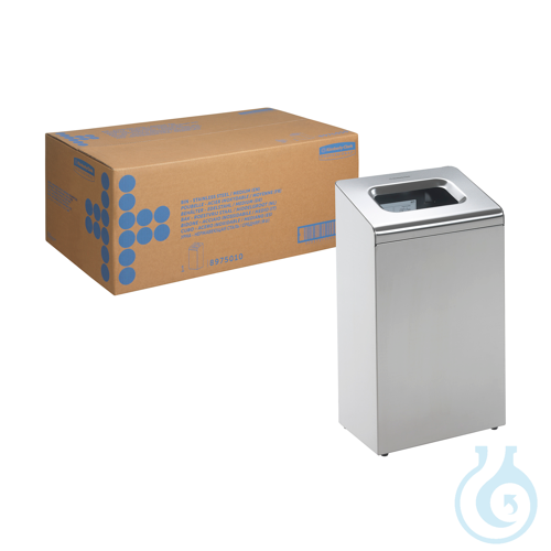 Kimberly-Clark Professional™ Abfallbehälter - Metall / Edelstahl /Mittel Größe: