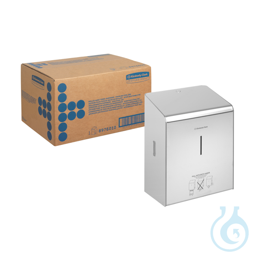 Kimberly-Clark Professional™ Rollenhandtuchspender - Edelstahl Größe: 43,50 cm x