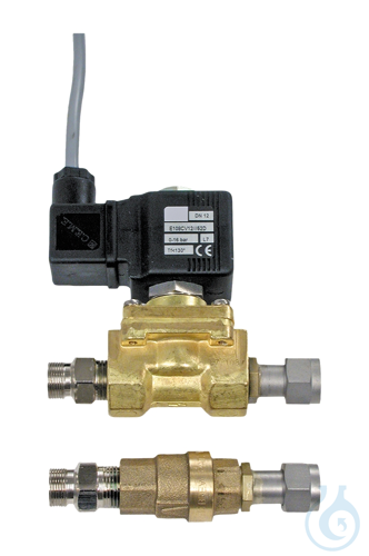 Solenoid valve set for loop circuit temperature range -10…+130 °C, M16x1