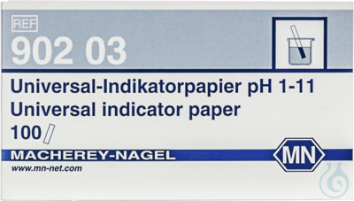 Univ. ind. pH 1-11, booklet