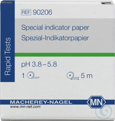 Spec. ind. pH 3.8-5.8, reel
