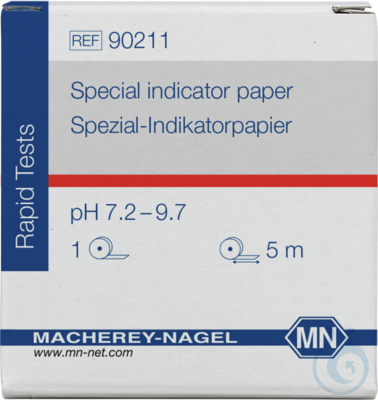 Spec. ind. pH 7.2-9.7, reel