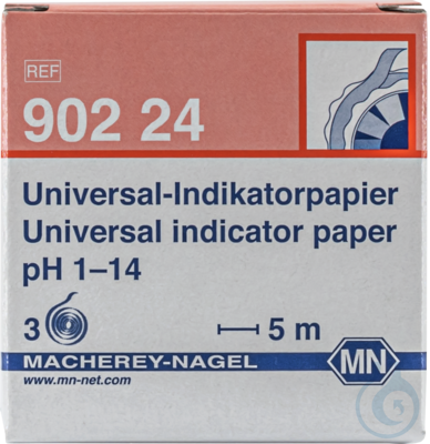 Univ. ind. pH 1-14, reel, refill