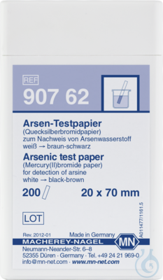 Arsenic test paper(mercury bromide pap.)