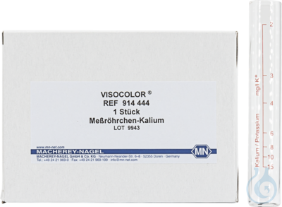 VISO Potassium measuring tube 2-15 mg/l