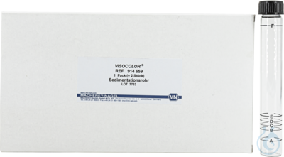 VISO B-case Sedimentation tube, 2 p.