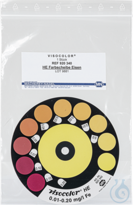 VISO HE Colour comparison disk Iron