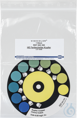 VISO HE Colour comparison disk Copper