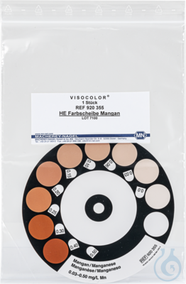 VISO HE Colour comparison disk Mangan.
