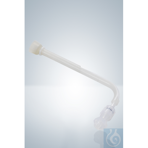 DISCHARGE TUBING FEP/PFA, WITH LUER-LOCK CONNECTION