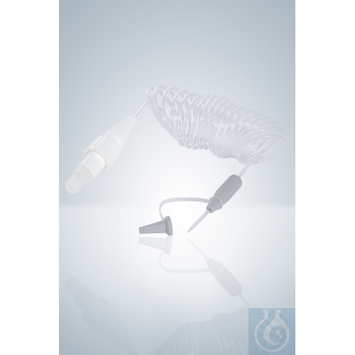 DISCHARGE UNIT SPIRAL SHAPED, ID = 1,5 MM, FINE TIP