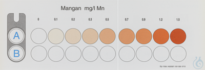 VISO ECO Manganese Colour card