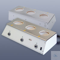 LabHEAT® Serial heating unit KM-R3, 3 x 1.000 ml, 3 x 495 W / 230 V