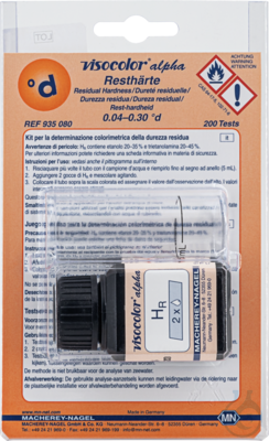 VISO alpha Residual hardness