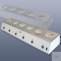 LabHEAT® Serial heating unit KM-R6, 6 x 500 ml, 6 x 330 W / 230 V