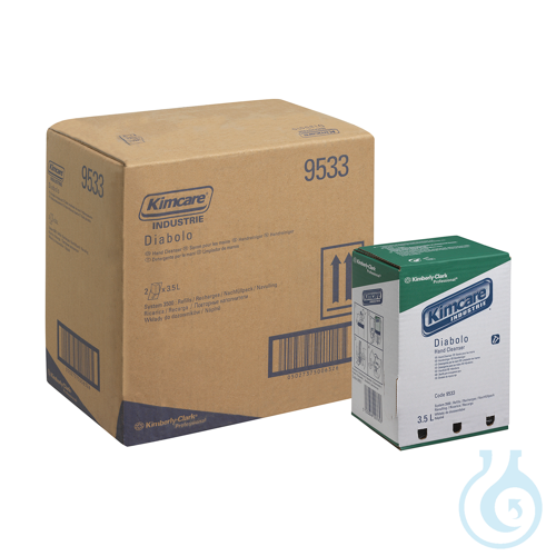 KIMCARE INDUSTRIE* DIABOLO Waschlotion - 3,5 ltr. Beutel / Orange Durchmesser