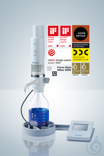 OPUS® DISPENSER 20 ML, INCL. 3 PLUGS (EU,US,UK)