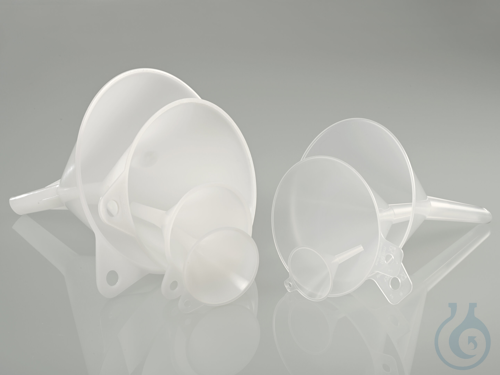 Funnel, PE, outer-Ø 60 mm, outlet-Ø 8 mm