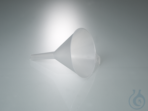 Funnel, PP, outer-Ø 120 mm, outlet-Ø 13 mm
