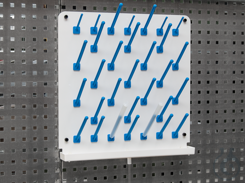 Draining rack, w/ draining channel, BxH 400x400 mm