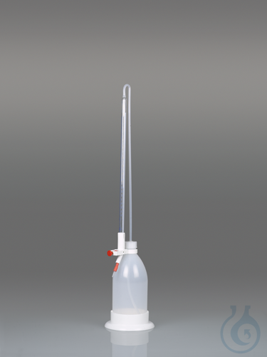 Titrating burette with shatter protection 25ml