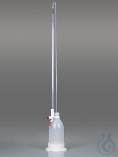 Titrating burette with shatter protection 50ml