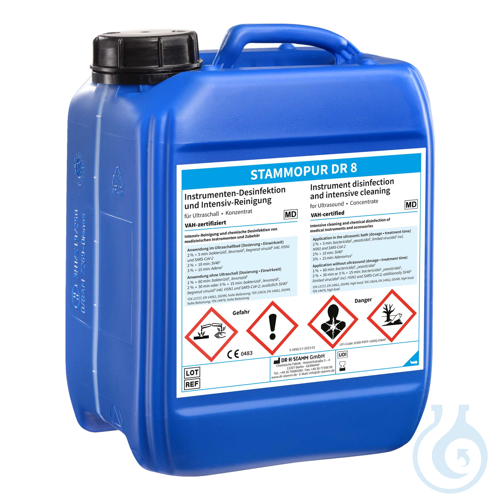 STAMMOPUR GR Instrument basic cleaner – concentrate, Capacity/Volume: 2,0 liters