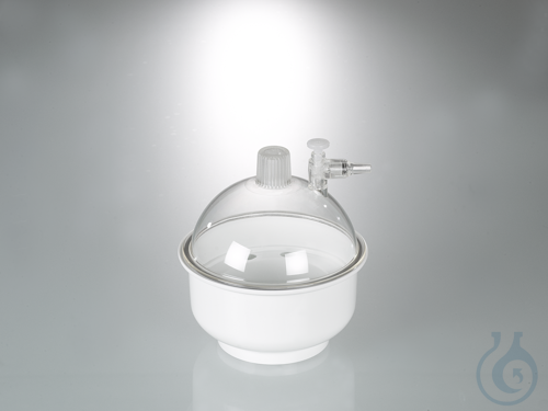 Desiccator, inner-x outer-Ø 15x17,5cm, height 19cm